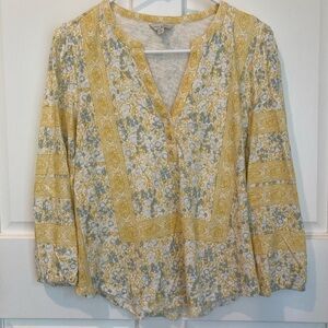 Lucky Brand beautiful Boho top